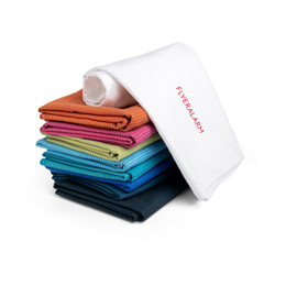 Serviettes en microfibre côtelées